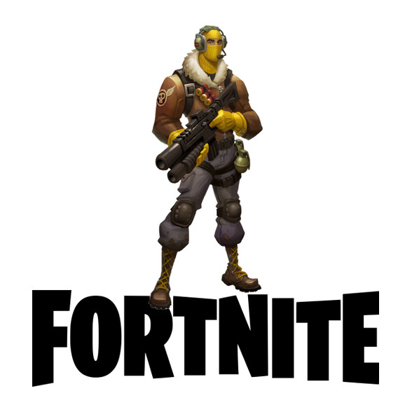 Fortnite #7 /Black/-Kötény