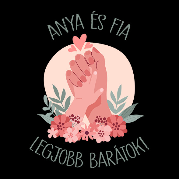 Anya és fia legjobb barátok-Kötény