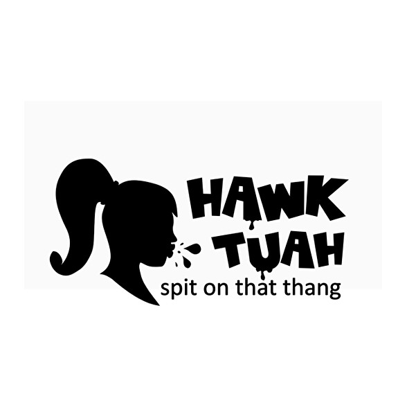 Hawk Tuah - Black-Kötény