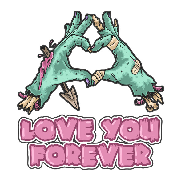 Love You Forever-Kötény