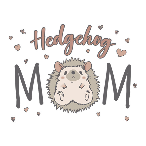 Hedgehog mom-Kötény