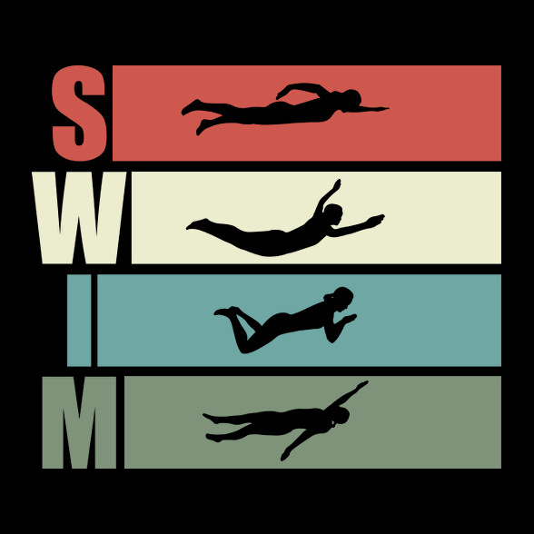 Swim - colorful-Kötény