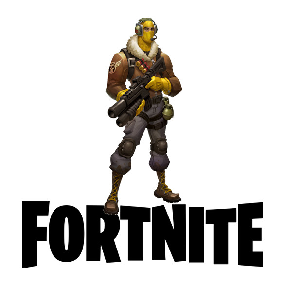 Fortnite #7 /Black/-Vászonkép