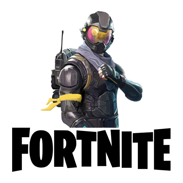 Fortnite #6 /Black/-Vászonkép