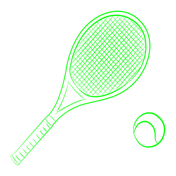 Tennis-Vászonkép