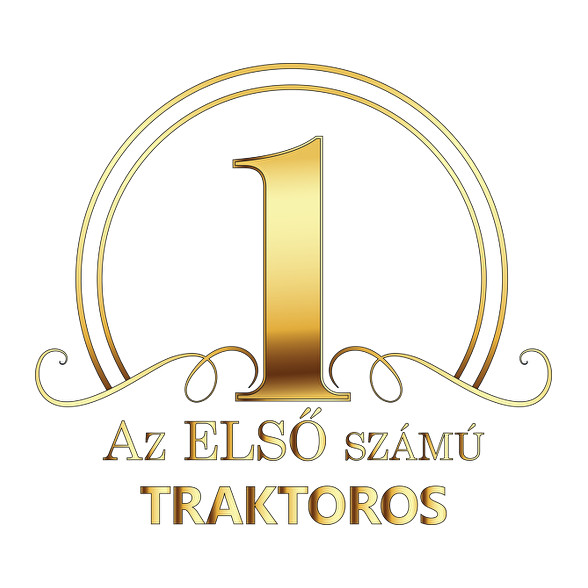 Az első számú traktoros - Arany-Vászonkép