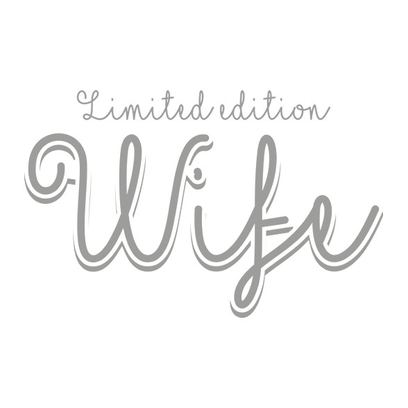 Limited edition Wife-Vászonkép