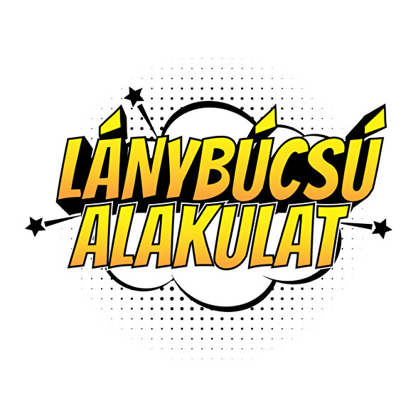 Lánybúcsú alakulat-Vászonkép