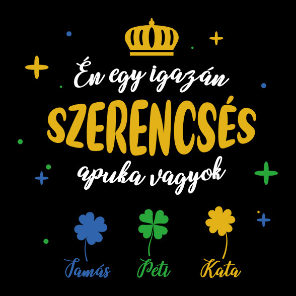 Szerencsés apuka-Vászonkép