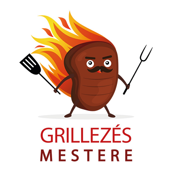 Grillezés mestere-Vászonkép