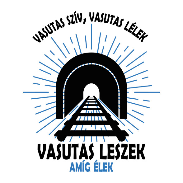 Vasutas szív, lélek-Vászonkép