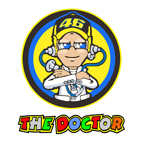 VR46 The Doctor-Vászonkép