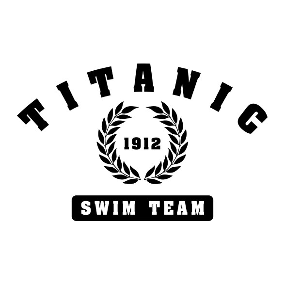 titanic-swim-team-black-Vászonkép