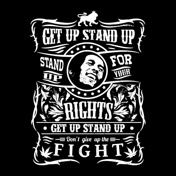 Get up stand up-Vászonkép