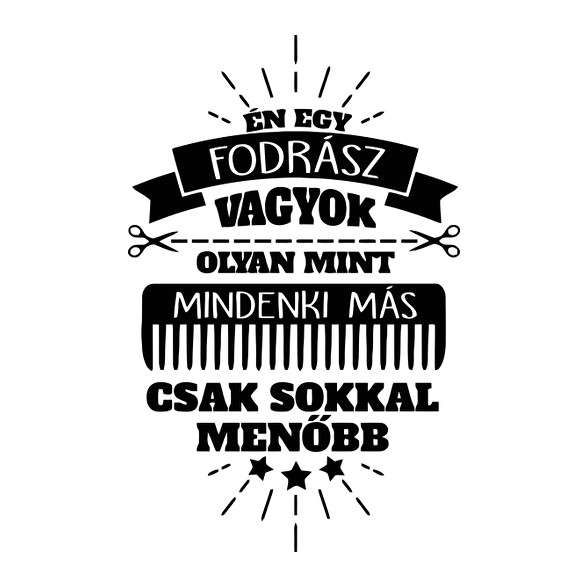 Fodrász-Vászonkép