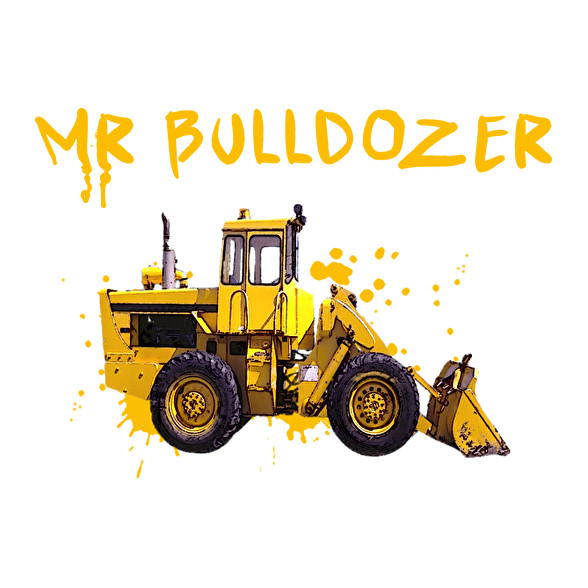 mr bulldozer-Vászonkép