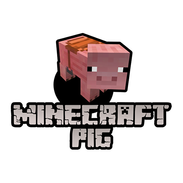 Minecraft pig-Vászonkép