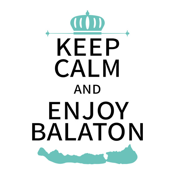 Keep Calm and Enjoy Balaton-Vászonkép