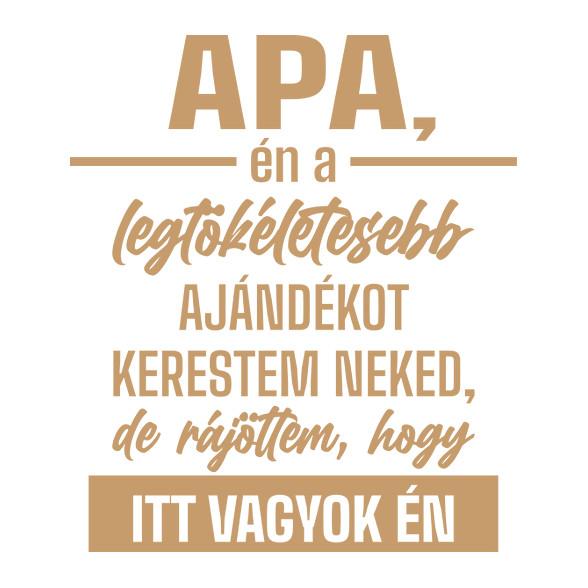 Legtökéletesebb ajándék-Vászonkép