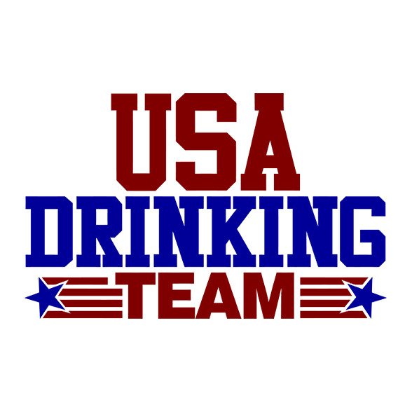 USA drinking team-Vászonkép