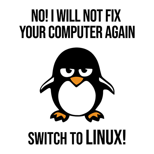 Válts linuxra-Vászonkép