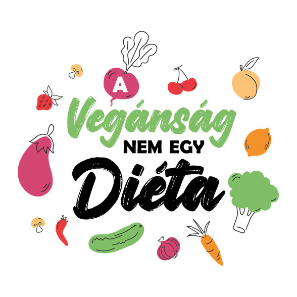 A vegánság-Vászonkép