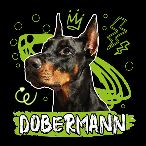 Dobermann firka-Oversized póló