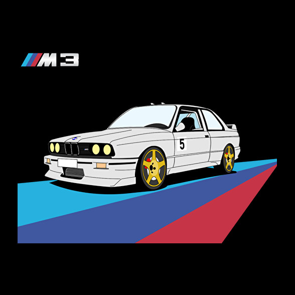 BMW M3-Oversized póló