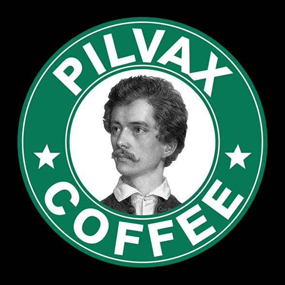 Pilvax Coffee - parody-Oversized póló