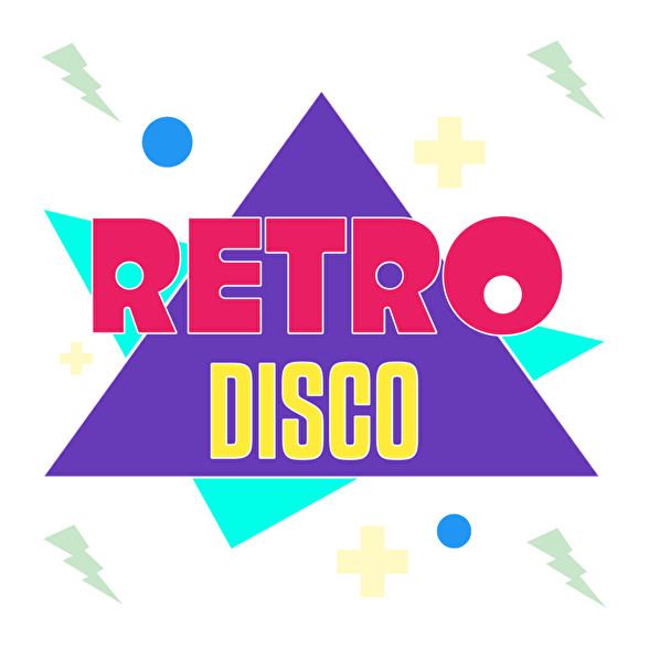 Retro disco -Oversized póló