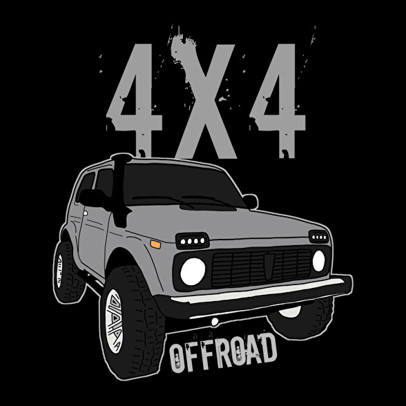 off road-Oversized póló