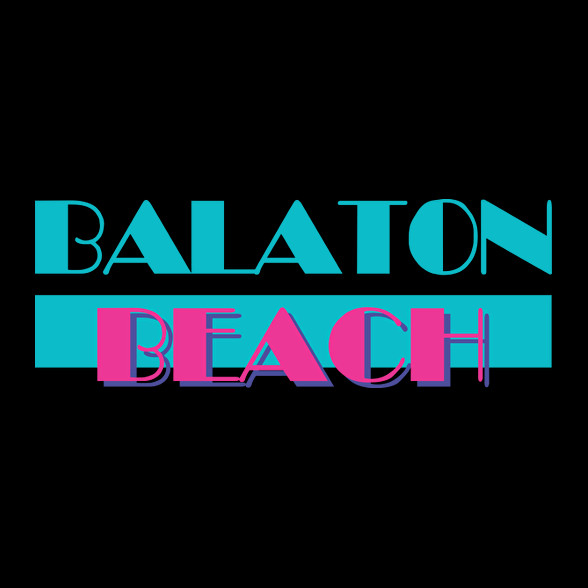 Balaton Beach-Oversized póló