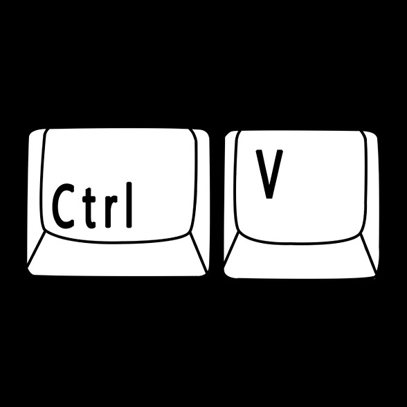 CTRL V-Oversized póló