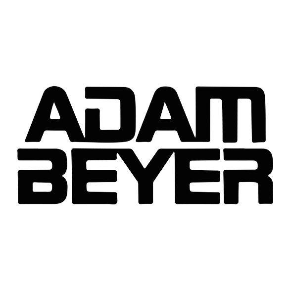 Adam Beyer black-Oversized póló