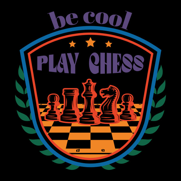 Be cool - Play chess-Oversized póló