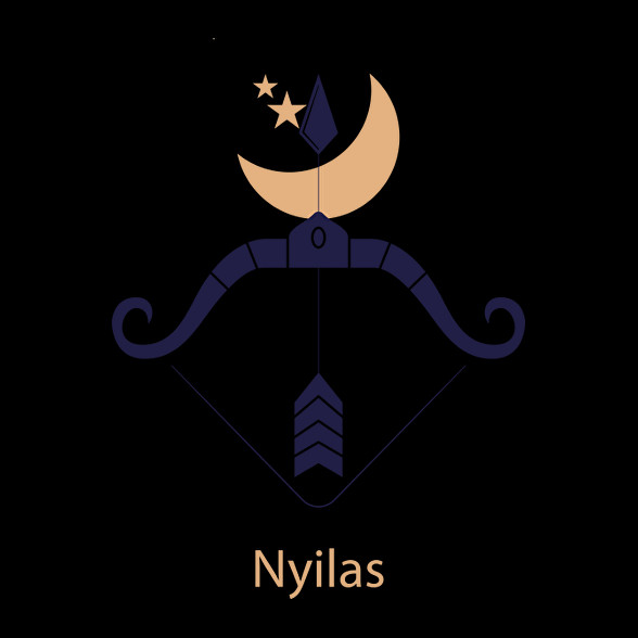 Nyilas minta-Oversized póló