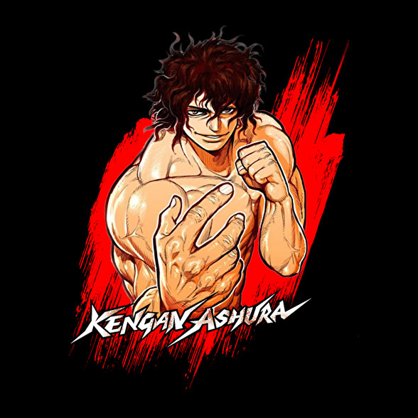 kengan ashura-Oversized póló