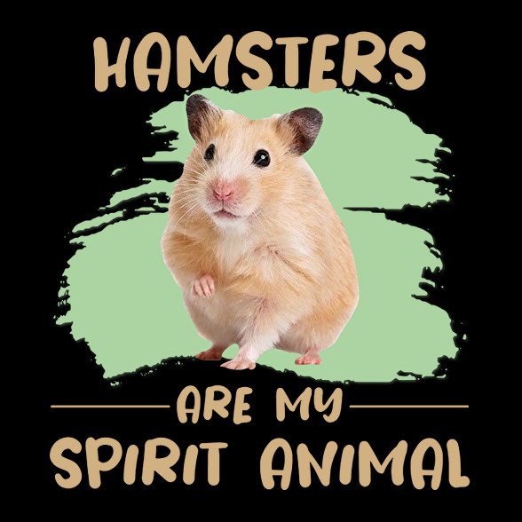 Hamsters are my spirit animal-Oversized póló