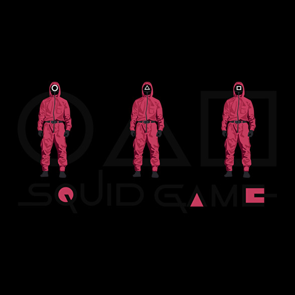 Squid Game-Oversized póló