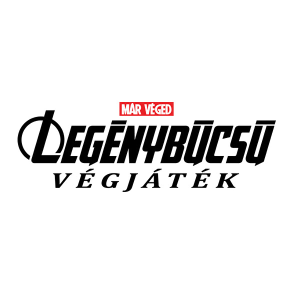 Legénybúcsú végjáték-Oversized póló