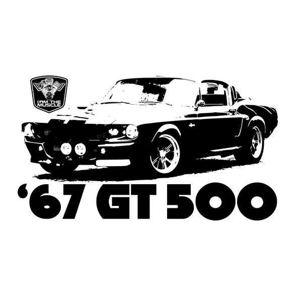 '67 GT 500-Oversized póló