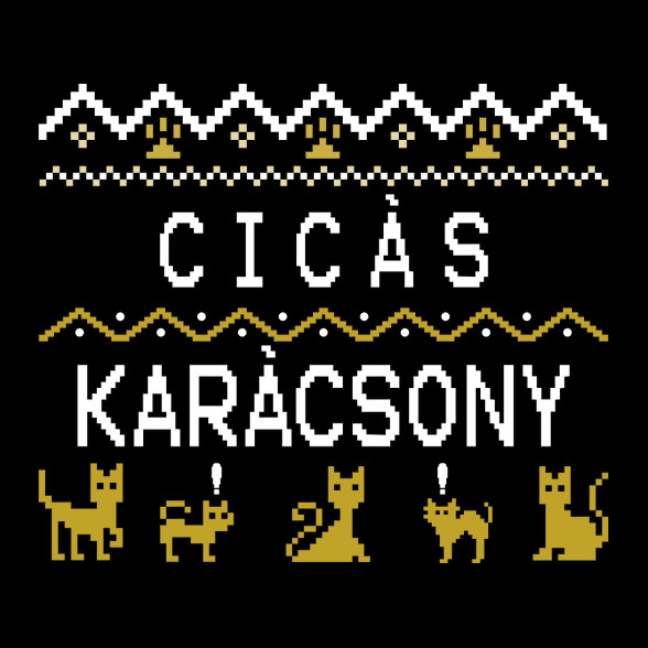 CICÁS KARÁCSONY-Oversized póló