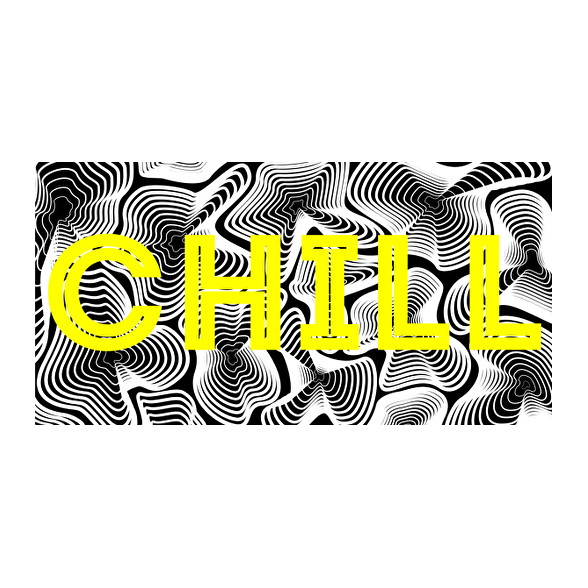 Sárga CHILL-Oversized póló