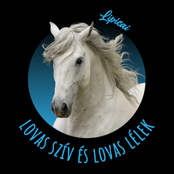 Lovas szív - Lipicai-Oversized póló