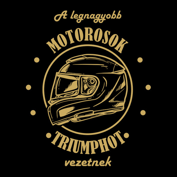 A legnagyobb motorosok - Triumph-Oversized póló