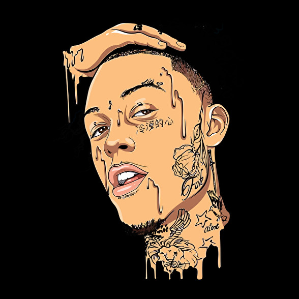 Lil Skies-Oversized póló