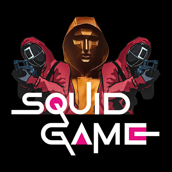 Squid game boss and soldiers 2-Oversized póló