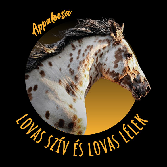 Lovas szív - Appaloosa-Oversized póló