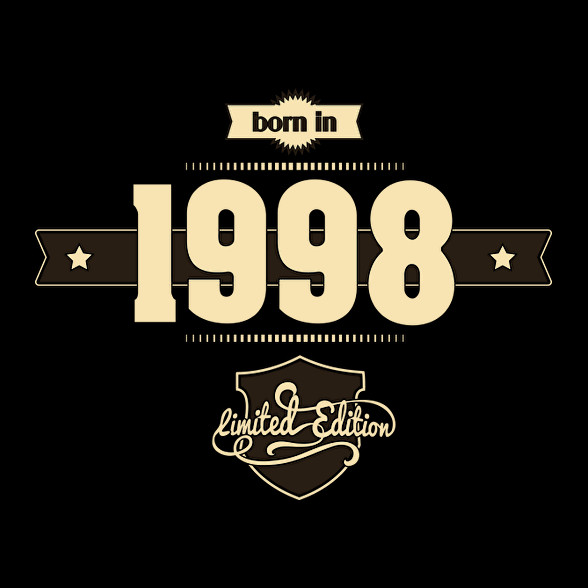 born-in-1998-cream-choco-Oversized póló