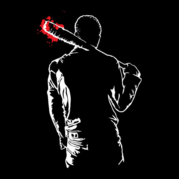 TWD- Negan Lucille-Oversized póló